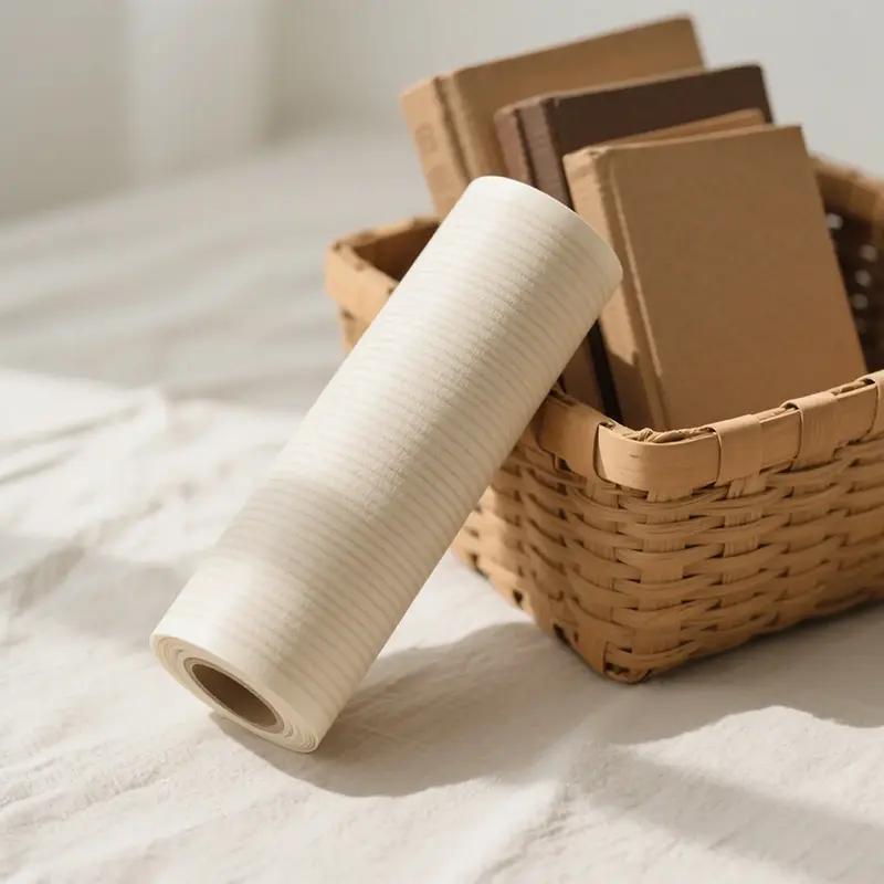 টেকসই কাঠৰ শস্য পিভিচি আলংকাৰিক ফিল্ম