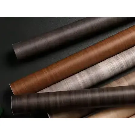 আসবাবপত্র ফয়েল রোল কাঠের শস্য আলংকারিক PVC ফিল্ম