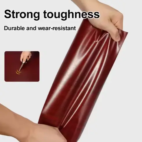 Waterproof Pvc Wood Grain Furniture Renovation Film