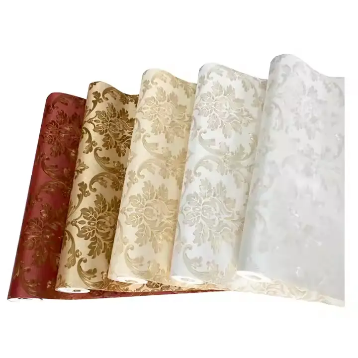 PVC হোম প্রসাধন 3D ওয়ালপেপার ফিল্ম